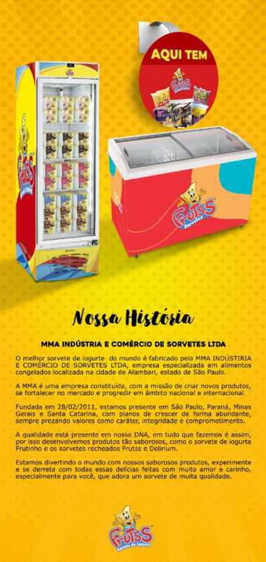 Preço de Sorvete de Flocos Região Metropolitana de Belo Horizonte - Sorvete de Creme