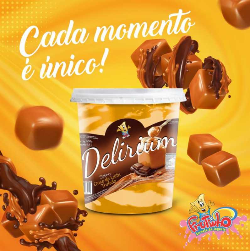 Preço de Sorvete Gourmet de Iogurte Grego Belo Horizonte - Sorvete Gourmet de Ninho com Nutella