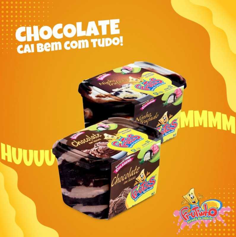 Sorvete trufado Brasil Cacau #sorvetetrufado #chocolatesbrasilcacau #f