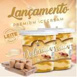 preço de sorvete gourmet de ninho com creme de avelã Umuarama