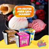 sorvete de pote de maracujá preço Franco da Rocha